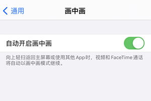 ios14画中画功能怎么开(ios14画中画开启)