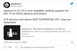 ios14可以越狱么 ios14越狱支持的机型