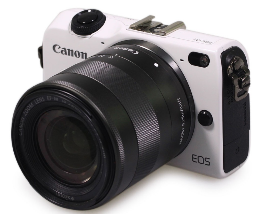 佳能EOS M2双镜头套机（EF-M 18-55mm，EF-M 22mm，90EX闪光灯）