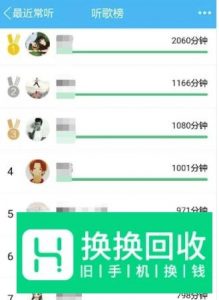 怎么查看自己的qq音乐一周播放时间与好友排名