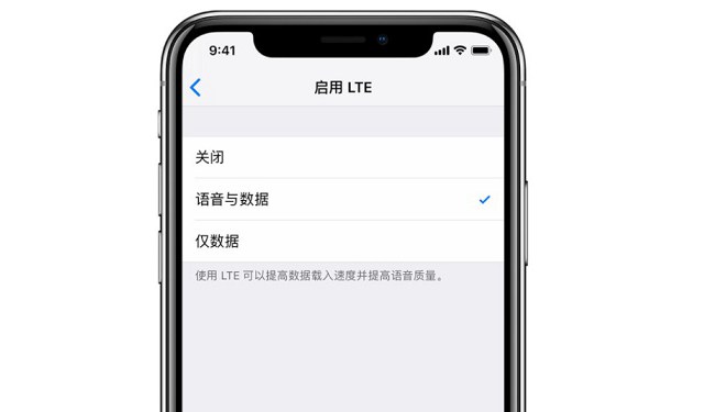 iPhone XS开通VoLTE方法