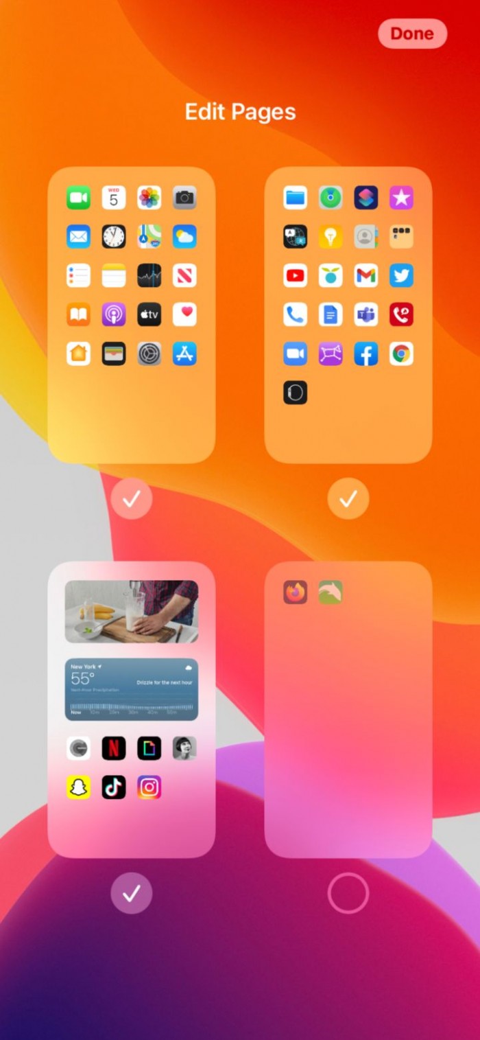 ios14整理桌面