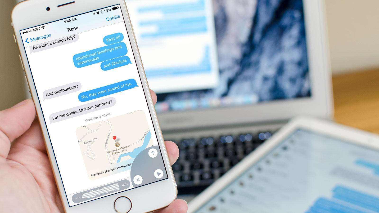 苹果手机发短信显示imessage是什么意思
