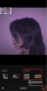 手机去水印的方法