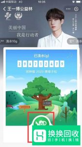 支付宝蚂蚁森林的小树如何换成樟子松样子