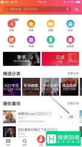全民k歌中如何修音？