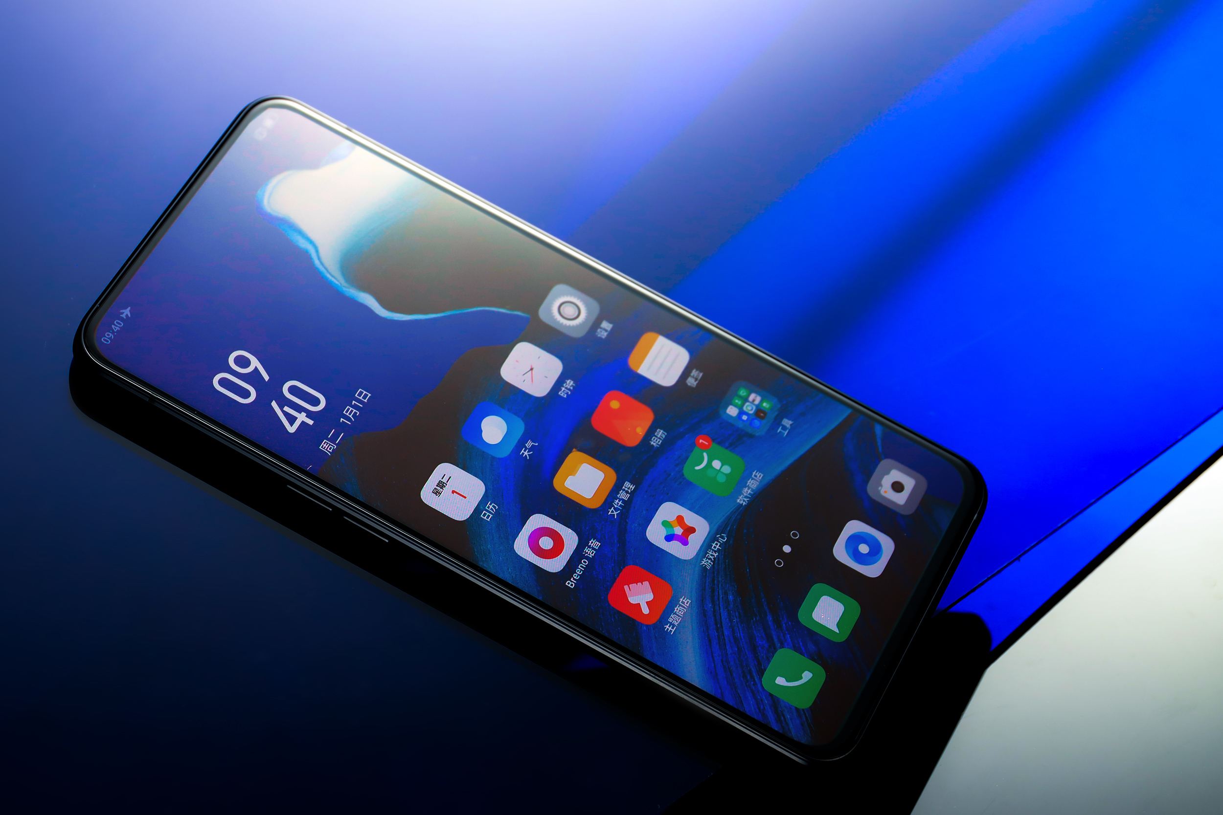 opporeno2截屏怎么截

