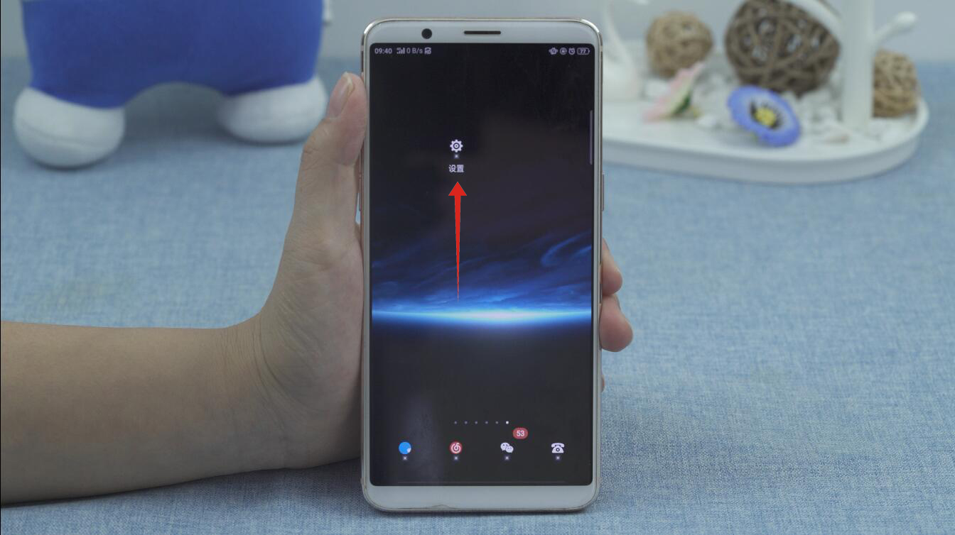 oppok5返回键怎么调出来
