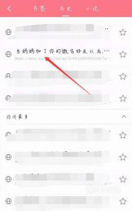 手机浏览器如何查看和清空历史记录