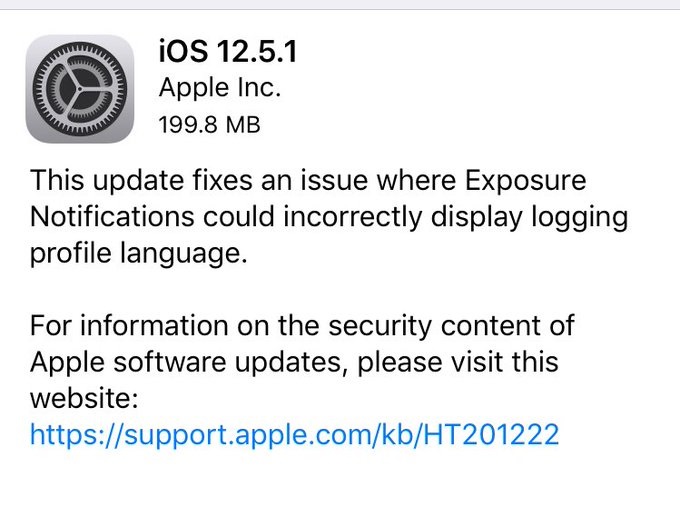iOS 12.5.1 正式版更新内容 iOS 12.5.1 正式版升级方法