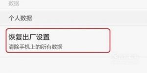 华为手机开启了数据流量不能上网
